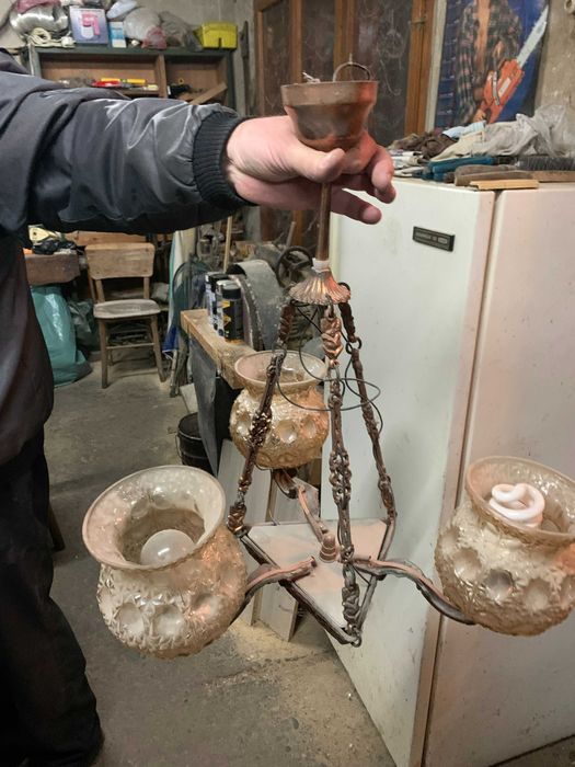 Осветителни тела от ковано желязо