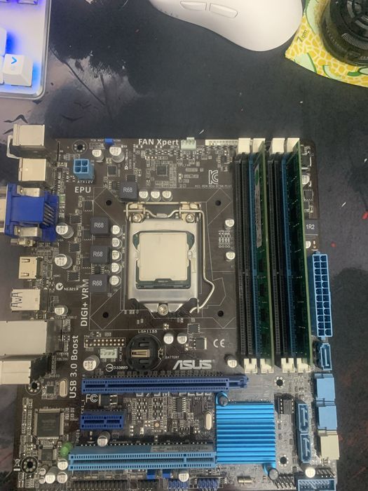 Комплекст материнская плата