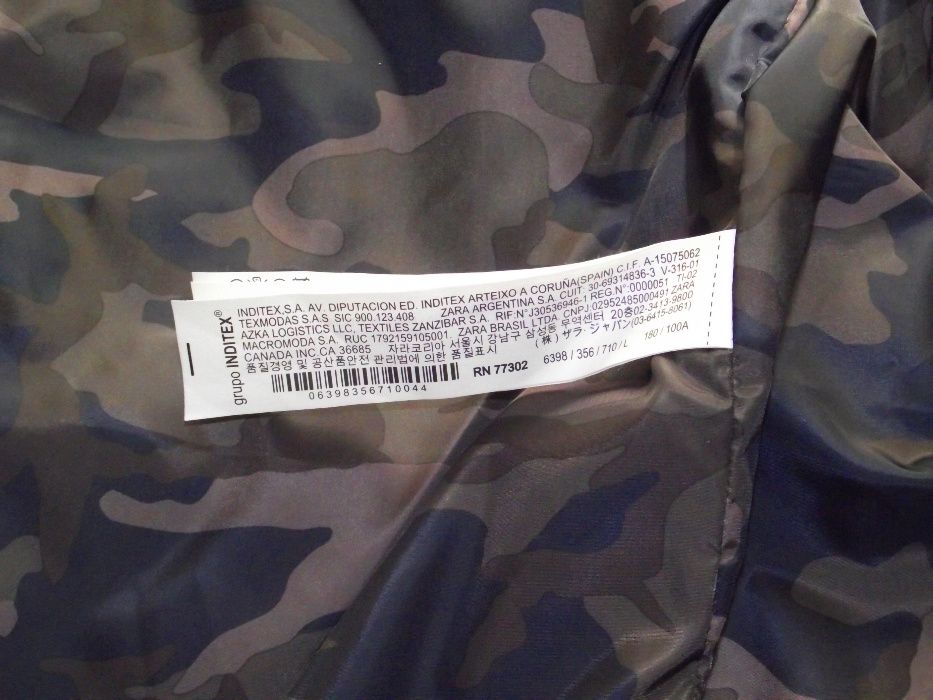 Vesta matlasata Zara Man , cu buzunare, calitate premium