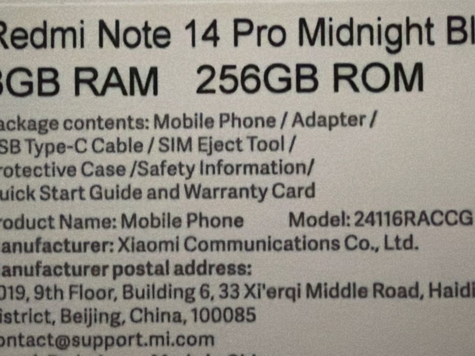 Redmi Note 14 Pro