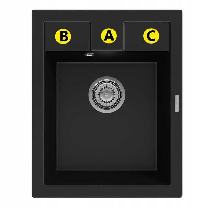 Гранитна мивка Granitan Best 40см