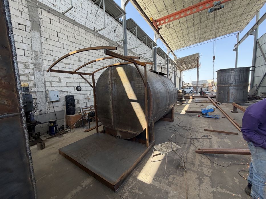 1 тоннадан 1000 тоннагача.  Ёмкостлар тайорлаб берамиз