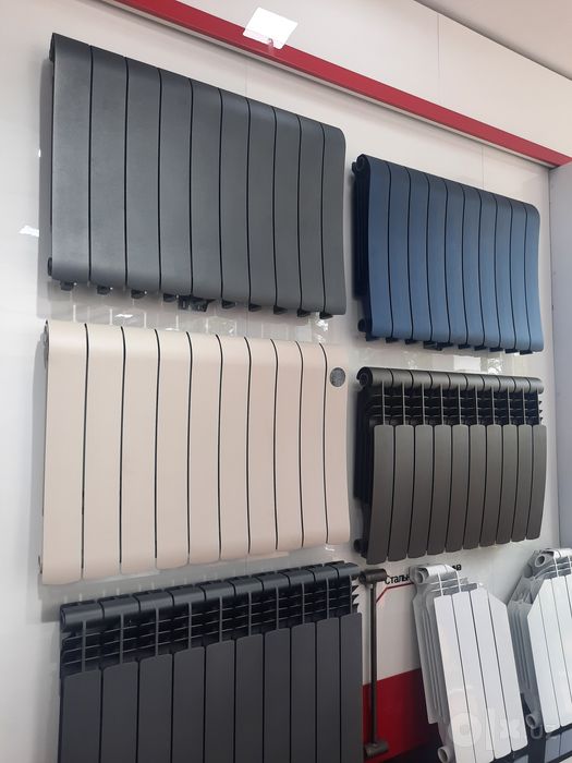 Rangli Akfa radiatorlarini keng turdagi assortimenti