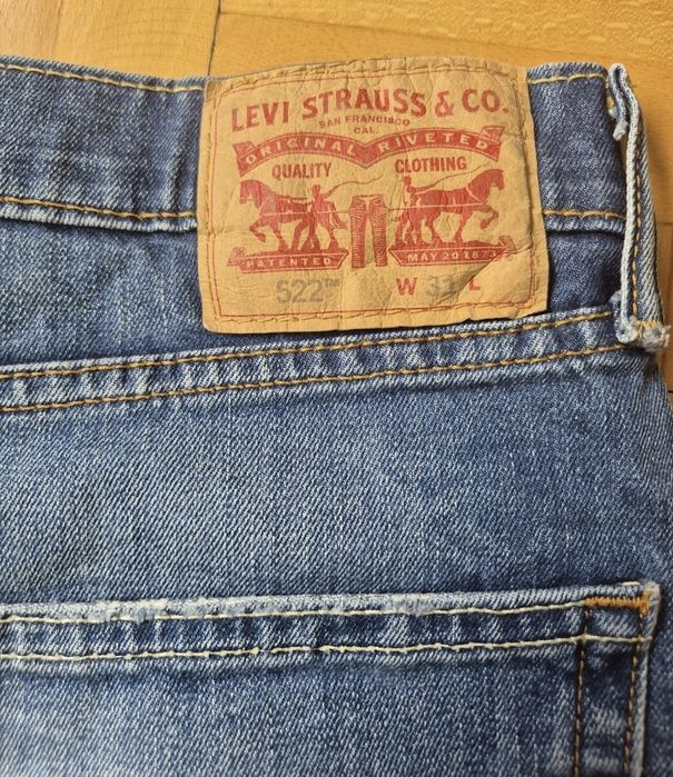 Pantaloni scurți denim Levi's 522 "Slim Taper" Bărbați - W31