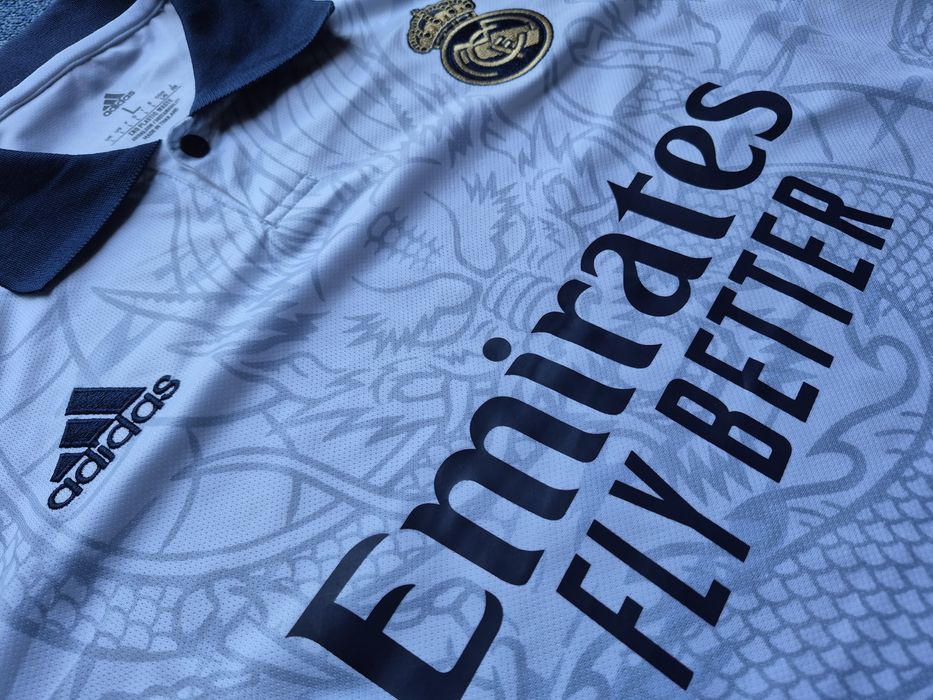 Tricou Vini Jr Real Madrid Home Special Edition Dragon 2022-23