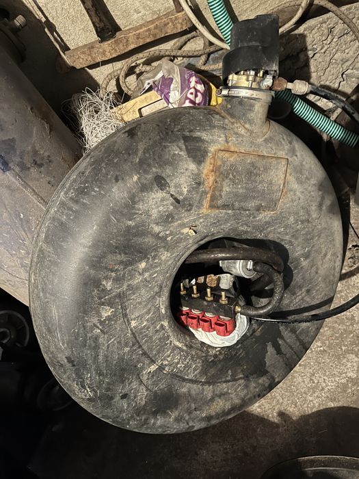 Газов инжекцион AGIS италиански изпарител  Romano дюзи кръгла бутилка