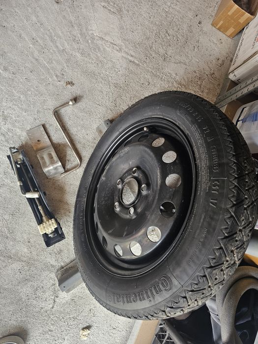 Roți rezervă Slim BMW 16" cu 5x120 și 18" cu 5x112 VW Audi Skoda Seat