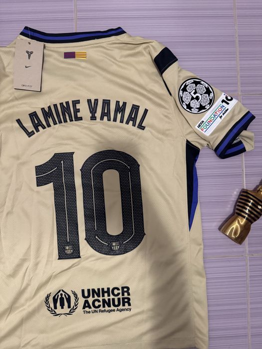 Tricou Lamine Yamal Away Kit UCL