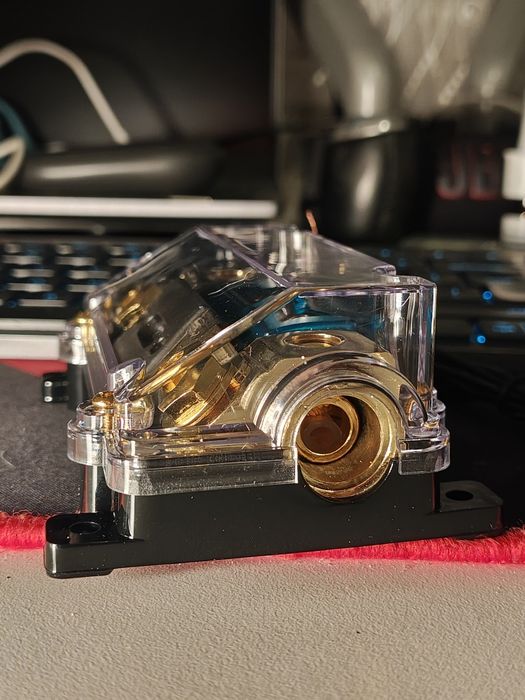 Siguranta ANL 100A voltmetru car audio statie amplificator amplificare