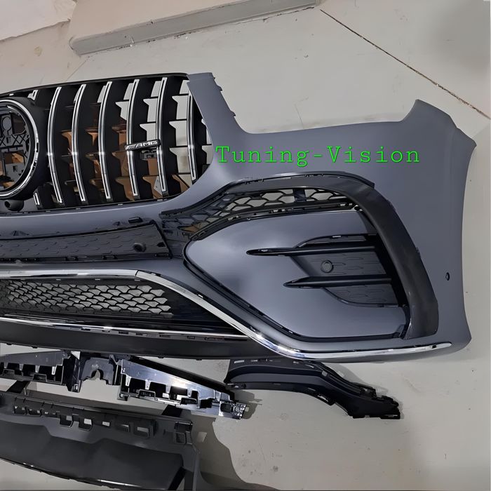 W167 GLE53AMG Facelift пакет предна броня задна накрайници решетка