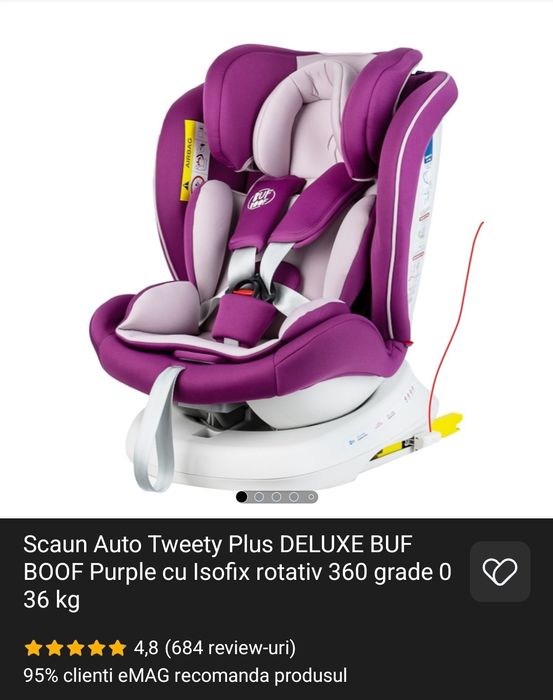 Scaun mașina 0-3 ani