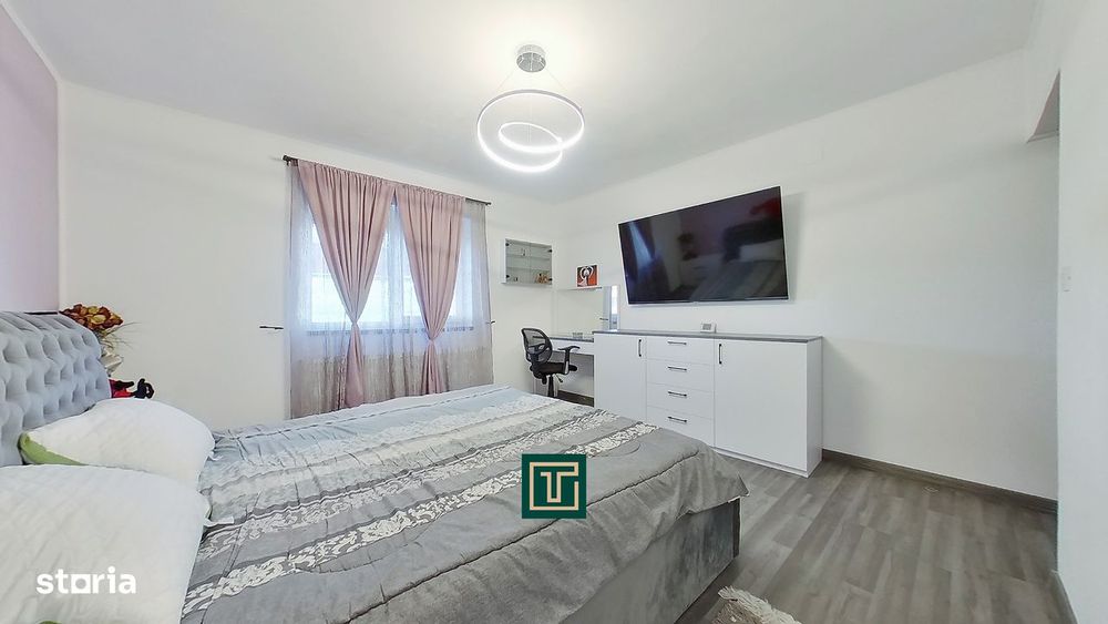 Casă noua mobilată modern, la cheie, cu 5 camere, în Vinga