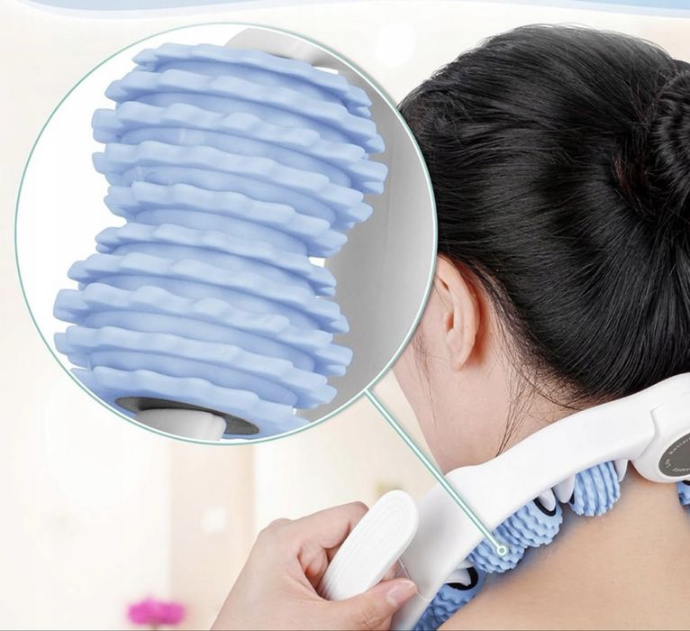 Апарат за вибромасаж, масаж на крака 360, 14 ролки