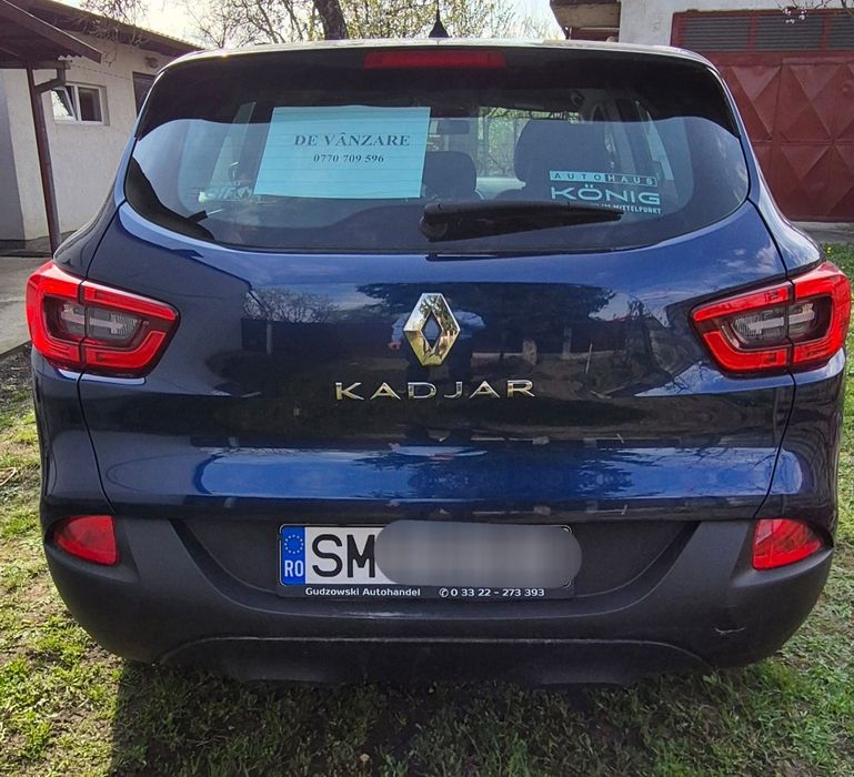 Renault Kadjar Energy 130 TCe, clima, tempomat, USB, EU6