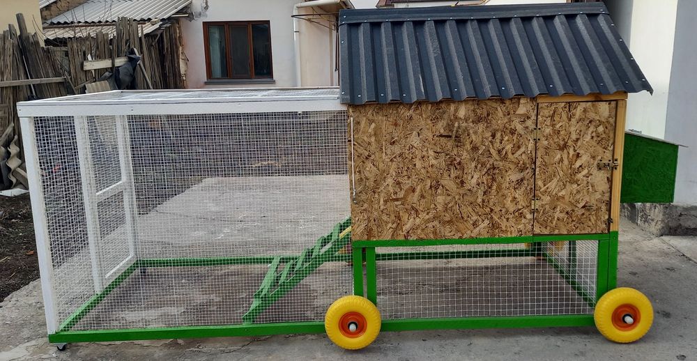 Мини курятник. Клетка