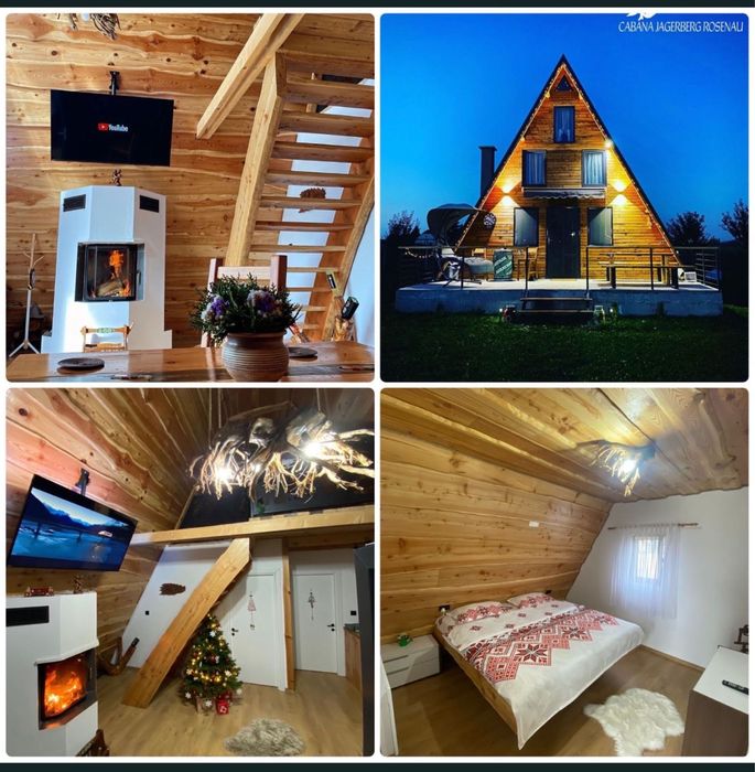 Cazare A-Frame cabanele JagerBerg Rasnov