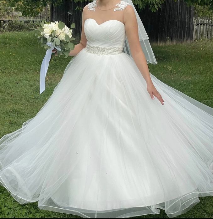 Rochie de mireasă tip prințesă