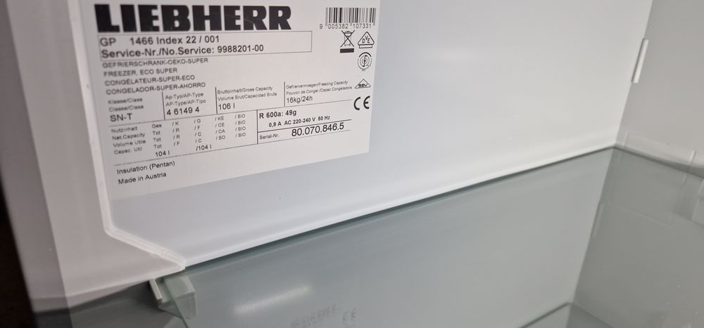 Vand lada frigorifica cu 4 sertare Liebherr