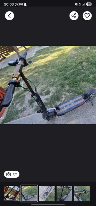 Vând trotineta kugo m4