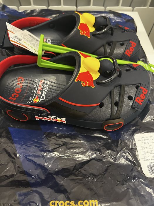 crocs ORACLE Red Bull racing 38-39 размер