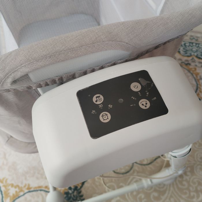 Манеж люлька электронный, +шезлонг