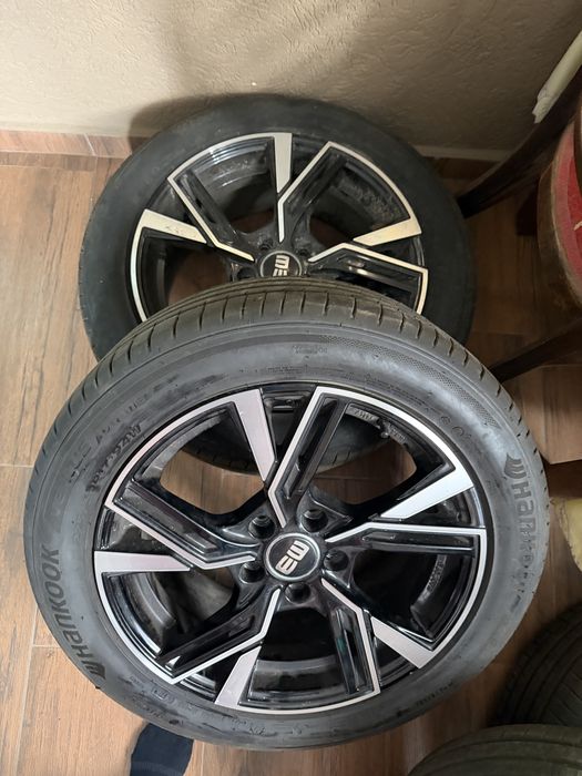 Jante+ cauciucuri Hankook 225/50R17 aproape noi