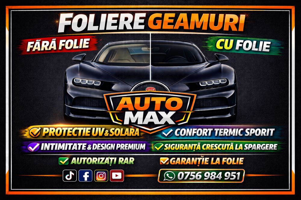 Foliere Geamuri (AUTO MAX)