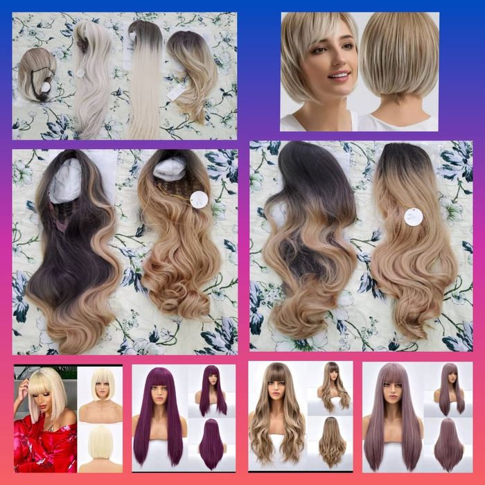 Новые парики и хвосты в ассортименте