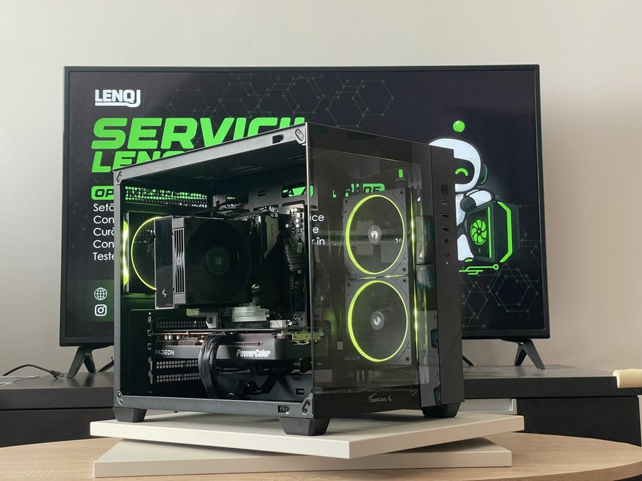 [LENQJ SRL] - Calculator / Sistem Gaming: R7 7800x3d, 9070XT 16GB, 16GB RAM, 2TB SSD