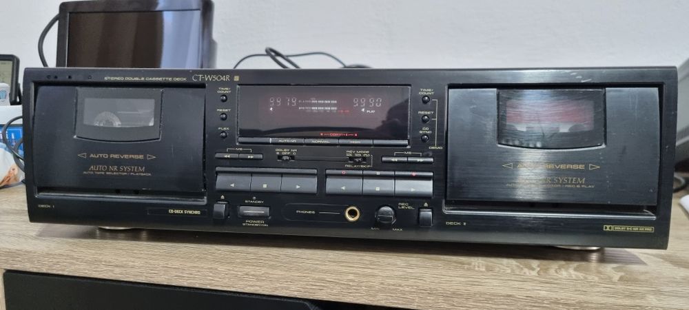 Dublu deck casetofon Pioneer CT W504R