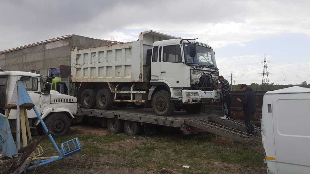 Услуги трала перевозка техники