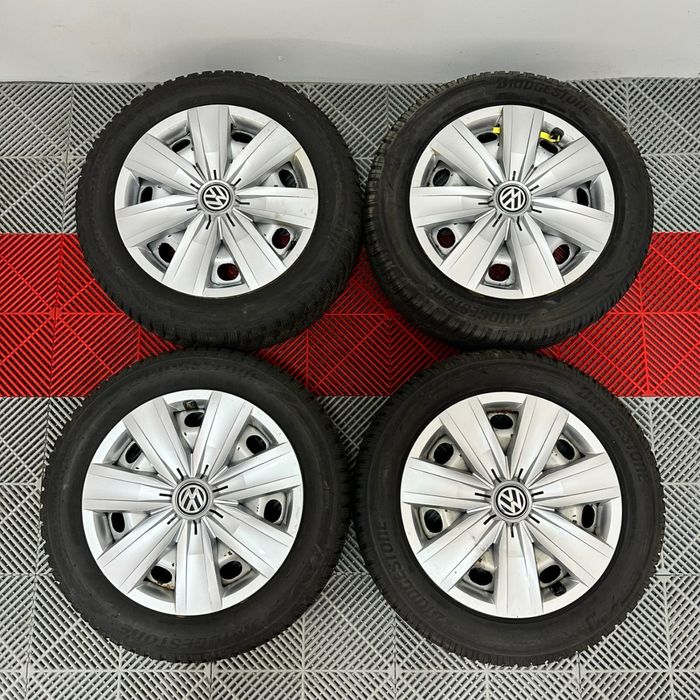 Jante Tabla Volkswagen Caddy ,Touran, Golf + anvelope iarna 205/55/16