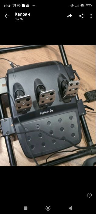 Волан Logitech G29 със стол Gt Lite Pro