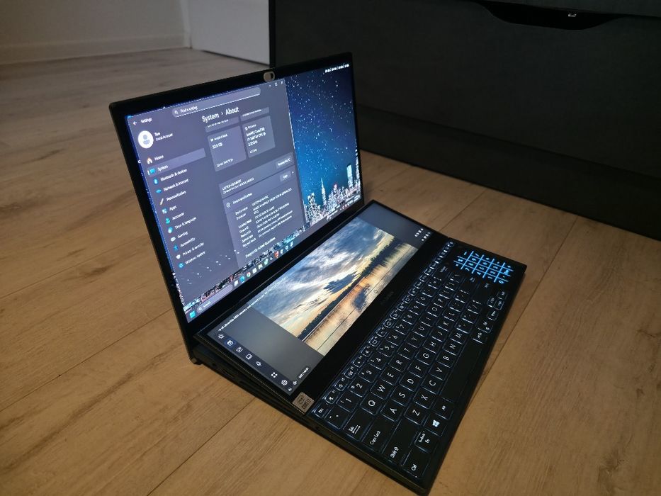 Laptop ASUS ZenBook Pro Duo 15" OLED 4K Intel Core i7 , 32GB, RTX 3070