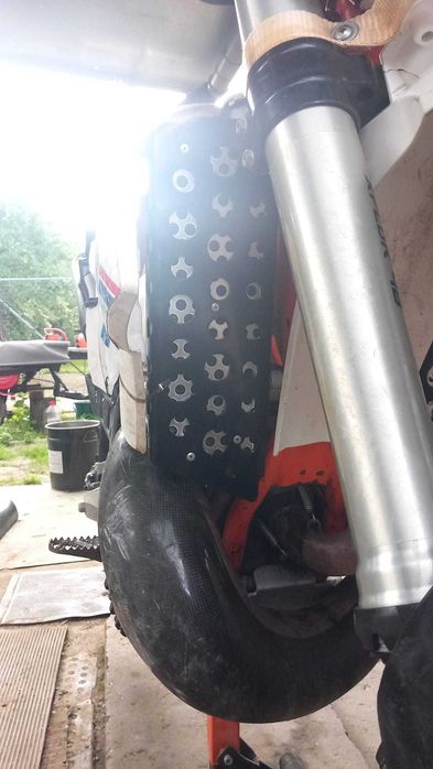 Vand protectii radiatoare KTM EXC 2010-2016 -CUSTOM