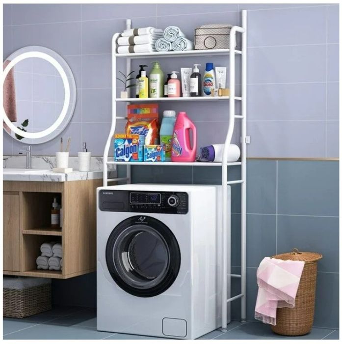 Етажерка с три рафта за баня, тоалетна, мокро помещение