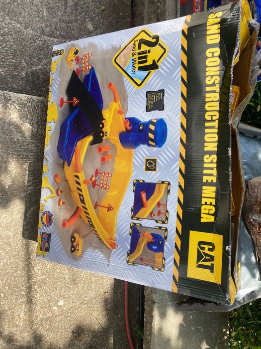 Детски пясъчник Cat Construction