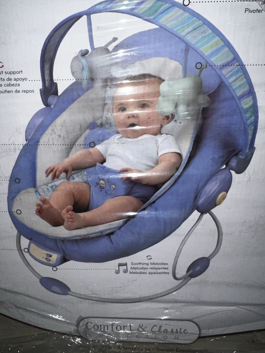 Шезлонг качалка для ребёнка