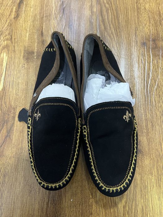 Макасины из набука