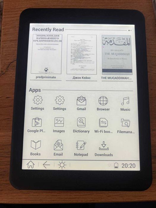 Электронная книга Likebook Plus (7.8") | Android | Wi-Fi | Чехол