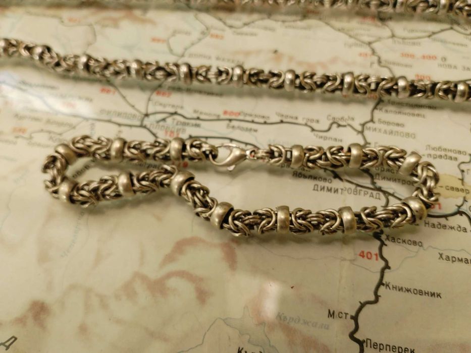 Синджир за шия и за ръка от медицинско желязо!