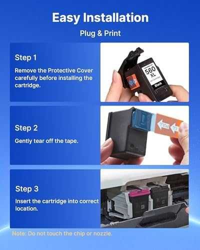 Ново 560XL 561XL Мастило за Canon PIXMA TS5350 TS7450 PG560 CL561 Черно Цветно тонер принтер печат