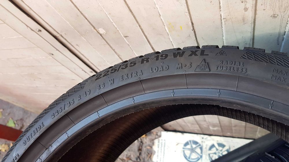 Continental 225/35/19 m&s iarna