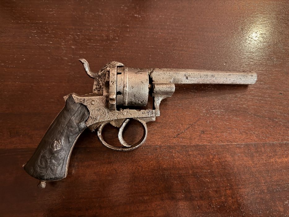 lefaucheux 9мм револвер пищов