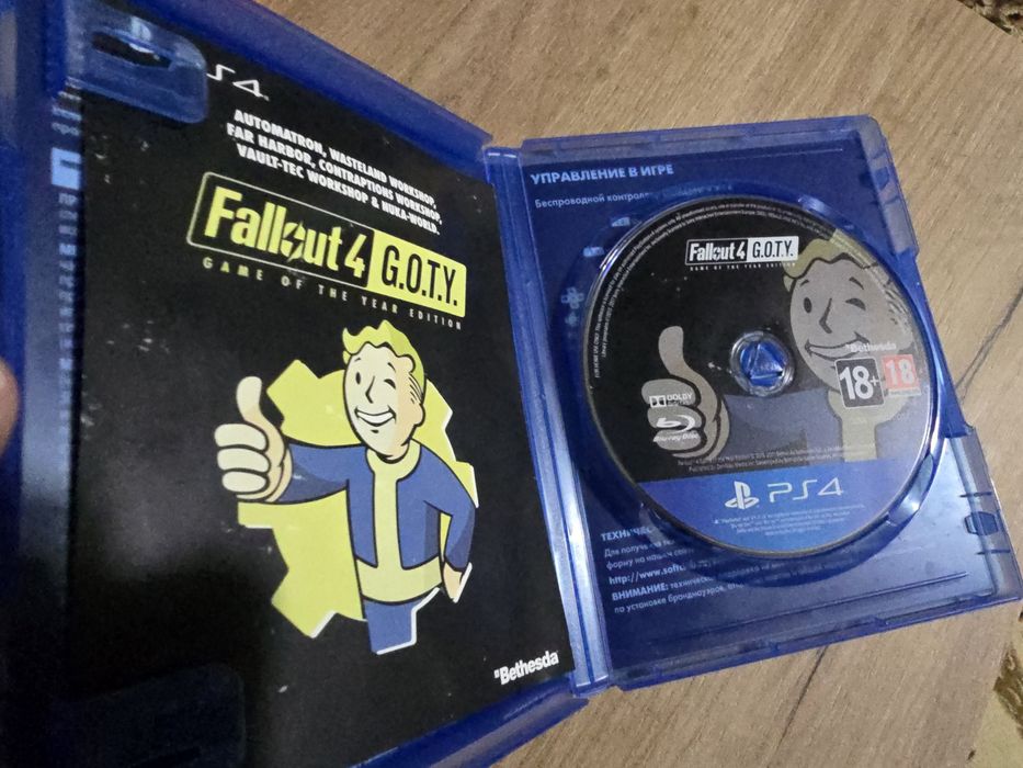 Игра на ps4 fallout 4