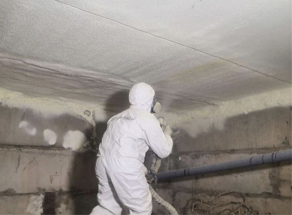 Утепление (ППУ) пенополиуретаном