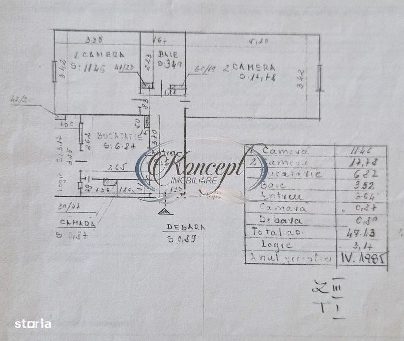 Apartament luminos, aproape de Iulius Mall