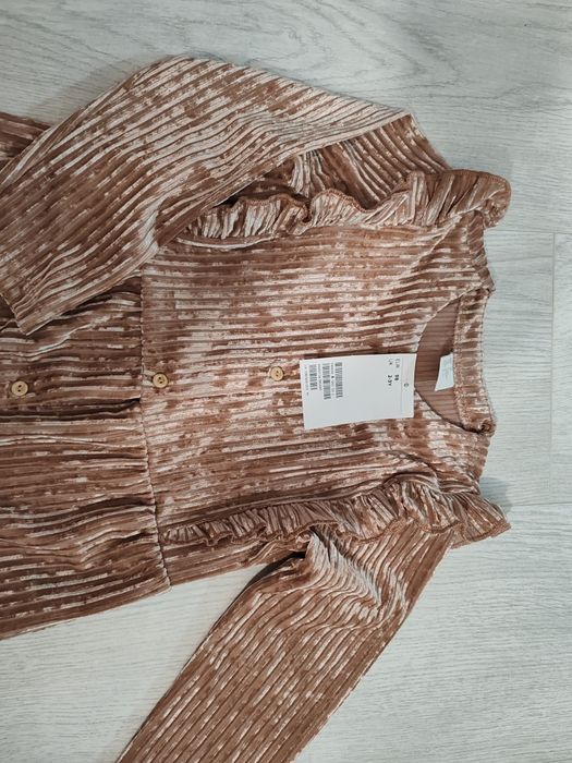 Salopeta velur nouă H&M 98