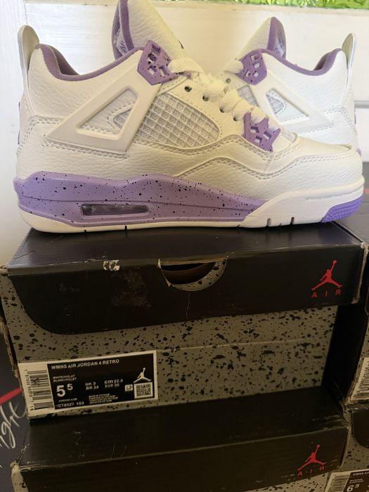 Jordan 4 Purple Oreo marimea 36, 37, 38 si 39