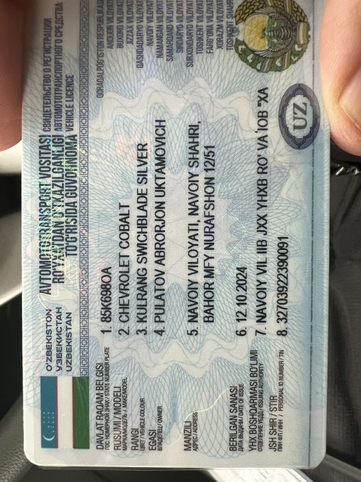 Kobalt sotiladi yangi yili 2024.